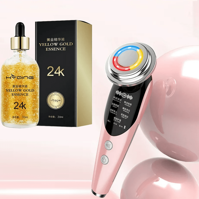 7-in-1 Facelift Wand + 24k Gold Youth Serum (Best Deal) – Rachel River